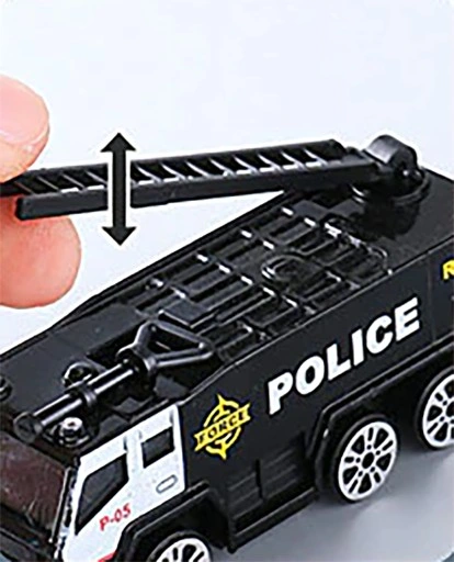 SAMOLOT POLICYJNY INTERAKTYWNY Z POJAZDAMI POLICJA LOTNISKO OTWIERANY