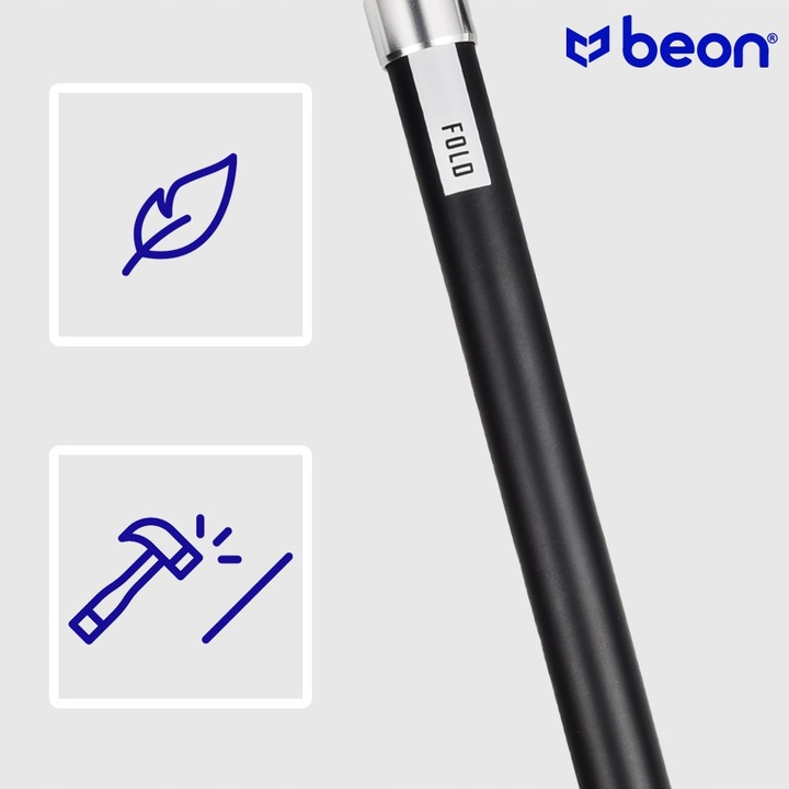 KIJE TREKKINGOWE SKŁADANE REGULOWANE KIJKI W GÓRY TURYSTYCZNE BEON FOLD