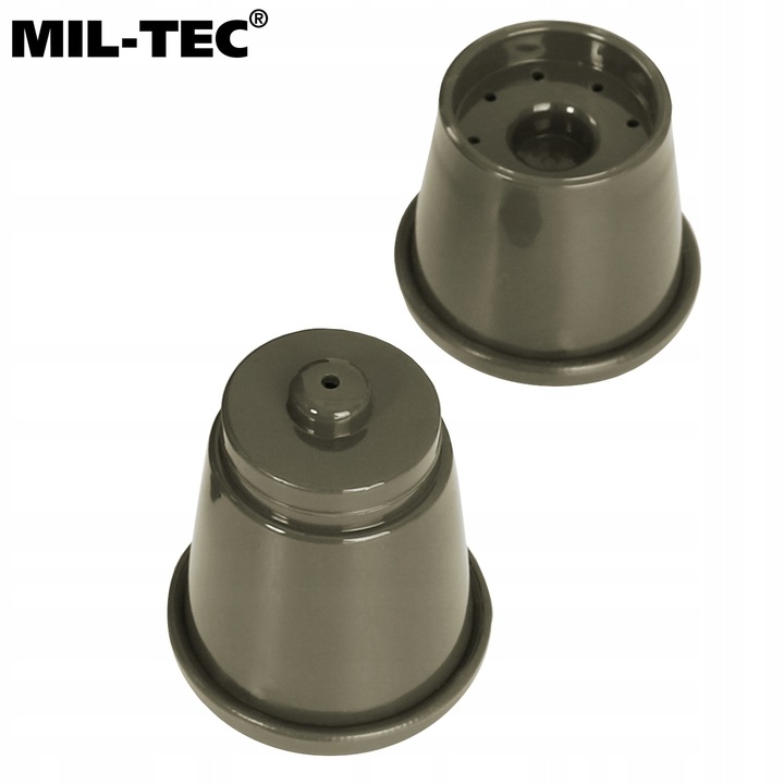 NACZYNIA TURYSTYCZNE ZESTAW DLA 4 OSÓB 26 CZĘŚCI MIL-TEC Camping Table OLIV