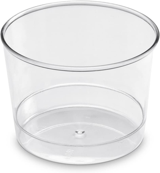 POJEMNIKI PUCHARKI DO DESERÓW NA DESER KUBECZKI DUŻE OKRĄGŁE 250ML