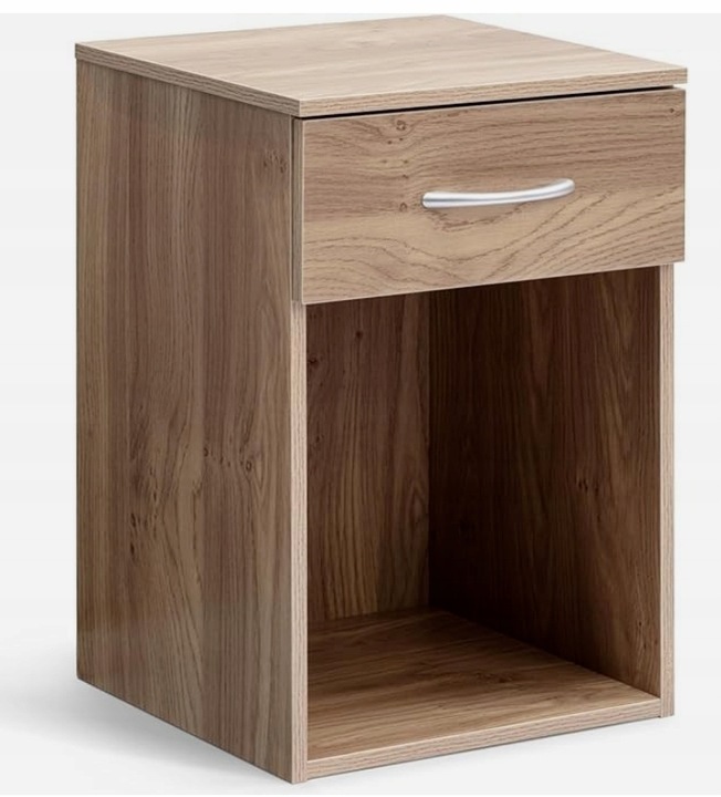 SZAFKA NOCNA STOLIK NOCNY jedna SZUFLADA 48cm SYPIALNIA SALON BIURO