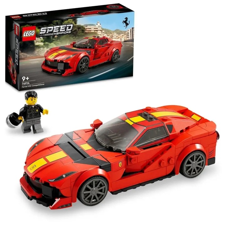 LEGO SPEED CHAMPIONS FERRARI 812 AUTO SAMOCHÓD WYŚCIGOWY WYŚCIGÓWKA 76914