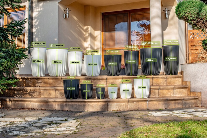 DONICZKA DONICA WKŁAD MISA KWIETNIK ZEW i WEW DUŻA MIRA 25cm x 29,7cm