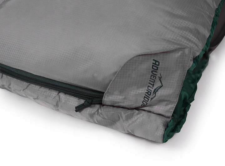 ADVENTURIDGE LEKKI ŚPIWOR KOPERTA KOŁDRA 700g WORKEK KOMPRESYJNY Do -4°C