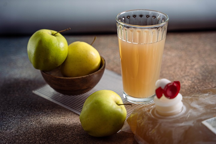 4X SOK JABŁKOWY SŁODKI 5L 100% TŁOCZONY Z JABŁEK SOKI NATURALNE BEZ CUKRU