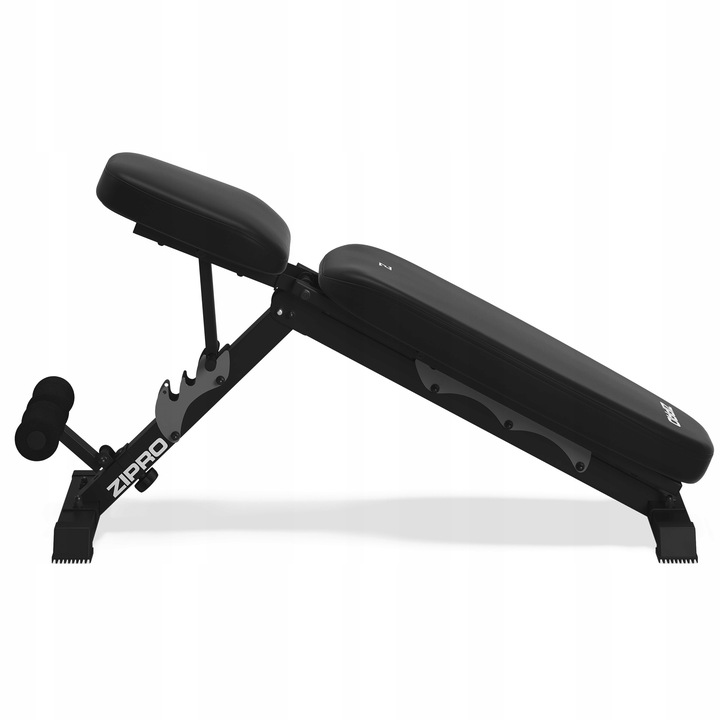 Ławka Treningowa do ćwiczeń Ławeczka prosta regulowana Składana Zipro