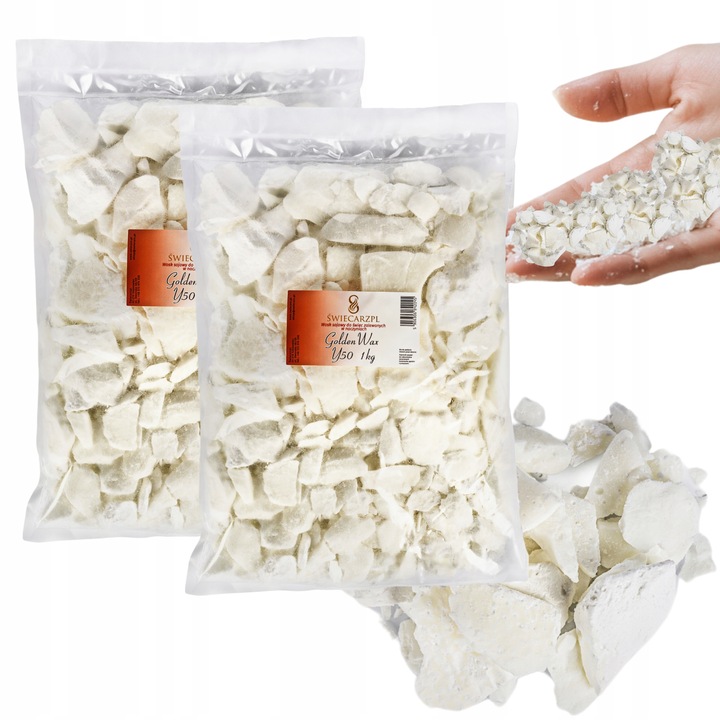 Wosk Sojowy Naturalny EKO Do Świec Sojowych 2 kg Świecarzpl