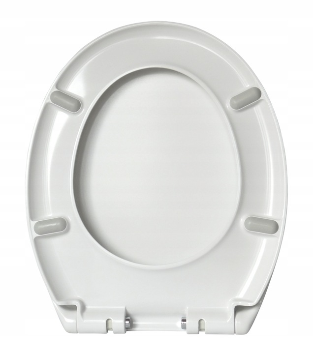 DESKA WC SEDESOWA WOLNOOPADAJĄCA TWARDY DUROPLAST NADRUK ESTIVA WENGE