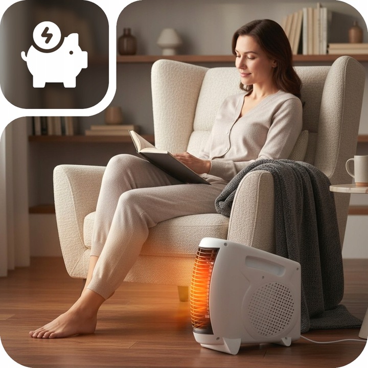 TERMOWENTYLATOR GRZEJNIK ELEKTRYCZNY 2000W FARELKA NAGRZEWACZ