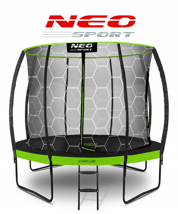 TRAMPOLINA OGRODOWA DLA DZIECI 252cm 8ft NEOSPORT