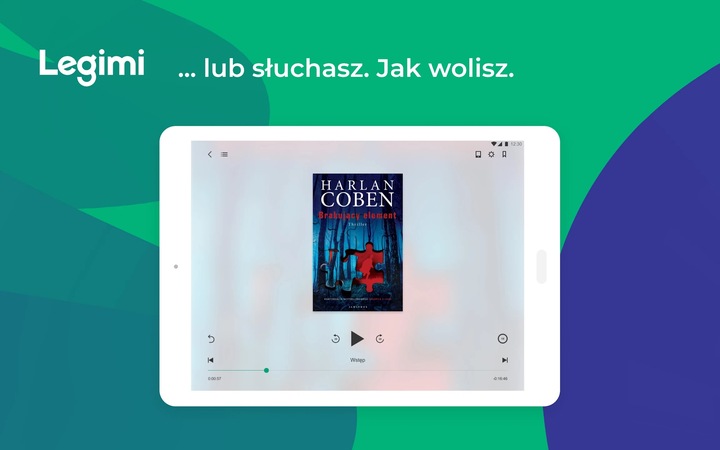 Legimi - ebooki i audiobooki - dostęp na 1 miesiąc
