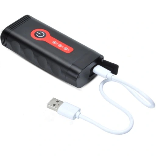 LAMPKA ROWEROWA LED PRZÓD 1600 LUMENÓW MOCNA + TYŁ