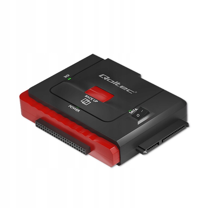 Qoltec Adapter USB 3.0 do IDE SATA III Szybka transmisja danych