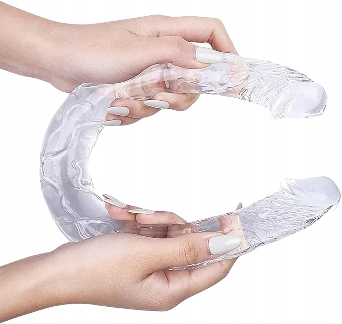 Dildo Podwójne Penis Sex BDSM Dildo Analne Gadżety Erotyczne Dla Par 32 CM