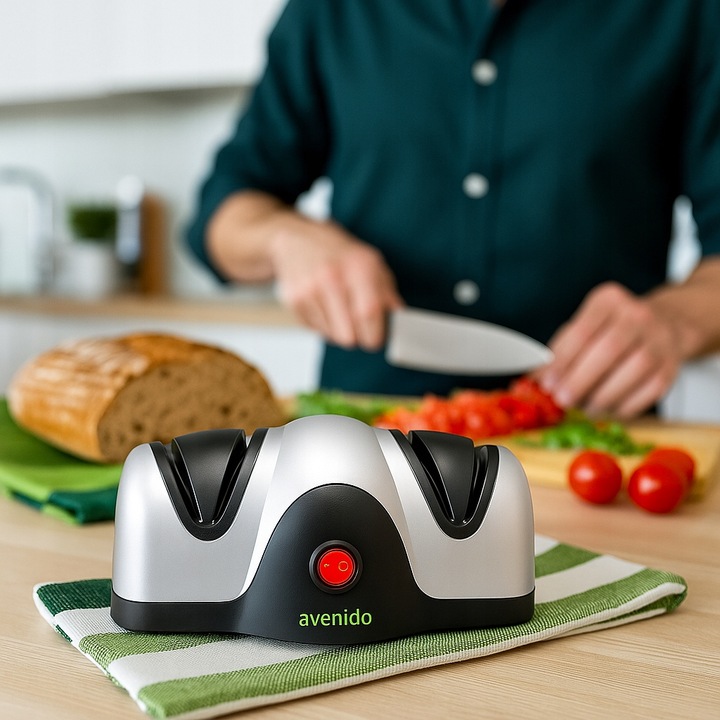 Ostrzałka Do Noży Elektryczna Dom I Ogród 2-Stopniowa Przybory Kuchenne