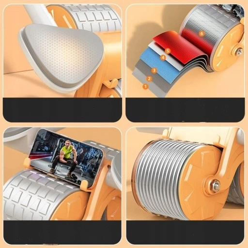 Koło ROLLER Do Ćwiczeń MIĘŚNI BRZUCHA Kółko ABS