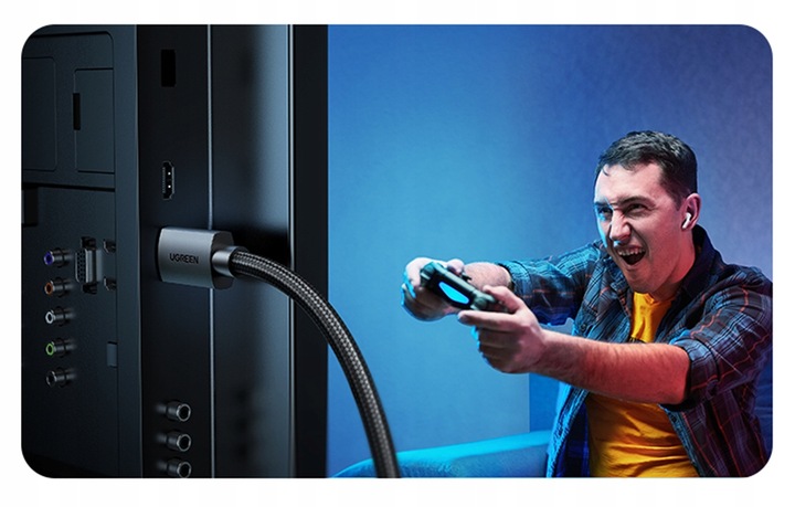 UGREEN Kabel Przewód Wideo HDMI 2.0 FULL HD 2K 4K 60HZ HDR VIDEO