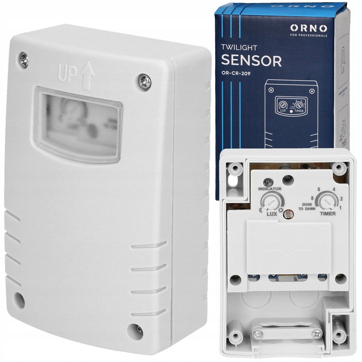 CZUJNIK ZMIERZCHU AUTOMAT ZMIERZCHOWY ZEWNĘTRZNY