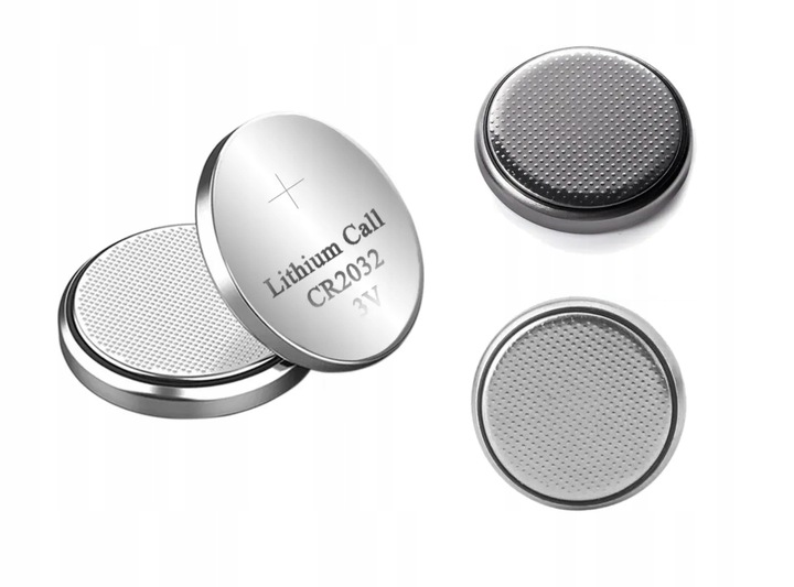 ZESTAW 30 SZT BATERIA GUZIKOWA CR2032 3V LITOWA MOCNA +- DO PILOTA