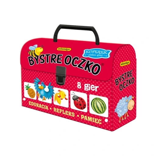 KUFEREK BYSTRE OCZKO - Zetaw edukacyjny, ADAMIGO