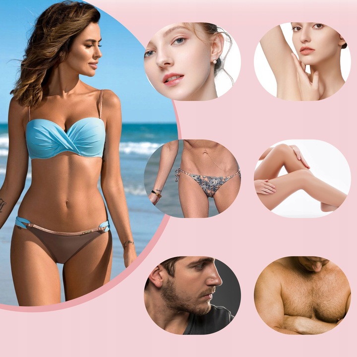 Zestaw do depilacji PODGRZEWACZ 5x wosk twardy LED wyświetlacz 500ml