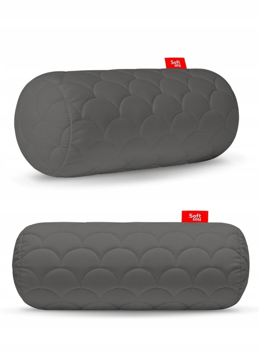 PODUSZKA 15X40 WAŁEK ZAGŁÓWEK PIKOWANY GRUBY ZAMEK