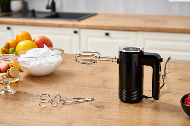 MIKSER RĘCZNY TURBO ROBOT KUCHENNY 5 BIEGÓW PRĘDKOŚCI 2 MIESZADŁA