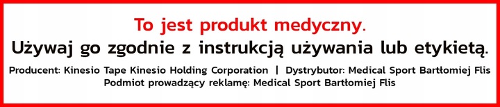 Kinesio Tex Gold Light Touch+ hipoalergiczna do wrażliwej skóry 5 cm x 5 m