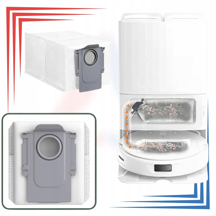 Worki do stacji Roborock Q Revo Pro / S / MaxV / Pro / S8 maxV Ultra -