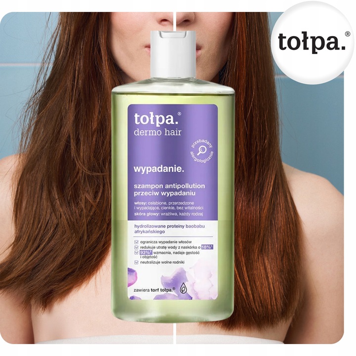 Szampon Antipollution Przeciw Wypadaniu Przyspieszający Wzrost Włosów