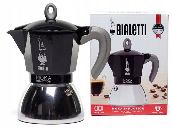 Kawiarka klasyczna Bialetti Moka Induction 280 ml 6 tz