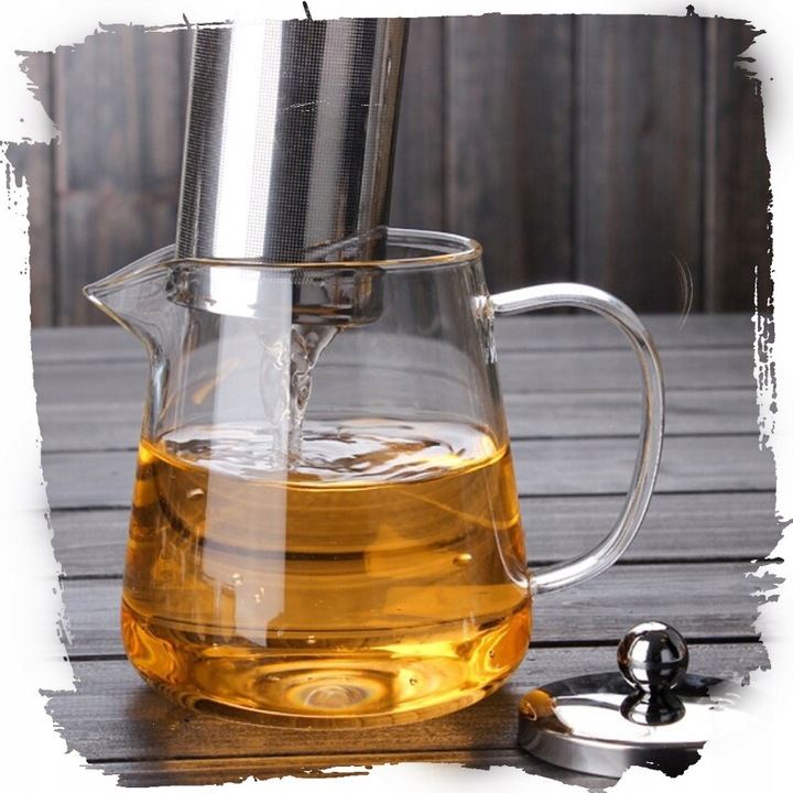 Dzbanek z zaparzaczem FLORINA Kamelia 1,0 l Herbaty, Ziół