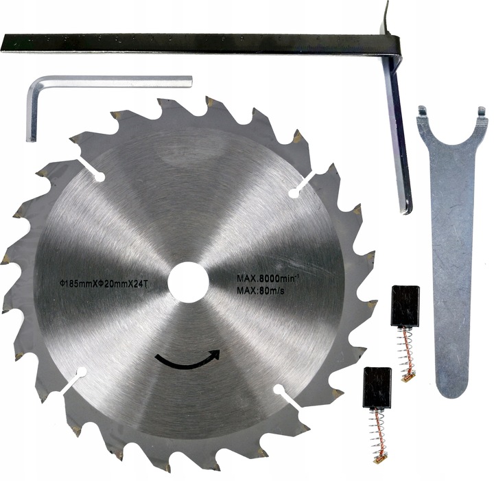 Pilarka tarczowa piła tarczowa do drewna z laserem i prowadnicą