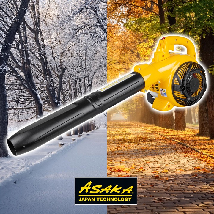 DMUCHAWA spalinowa do liści trawy śniegu ODKURZACZ ogrodowy