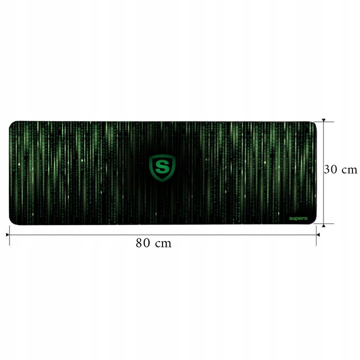 Podkładka na biurko pod myszkę i klawiaturę, duża, XXL - Matrix