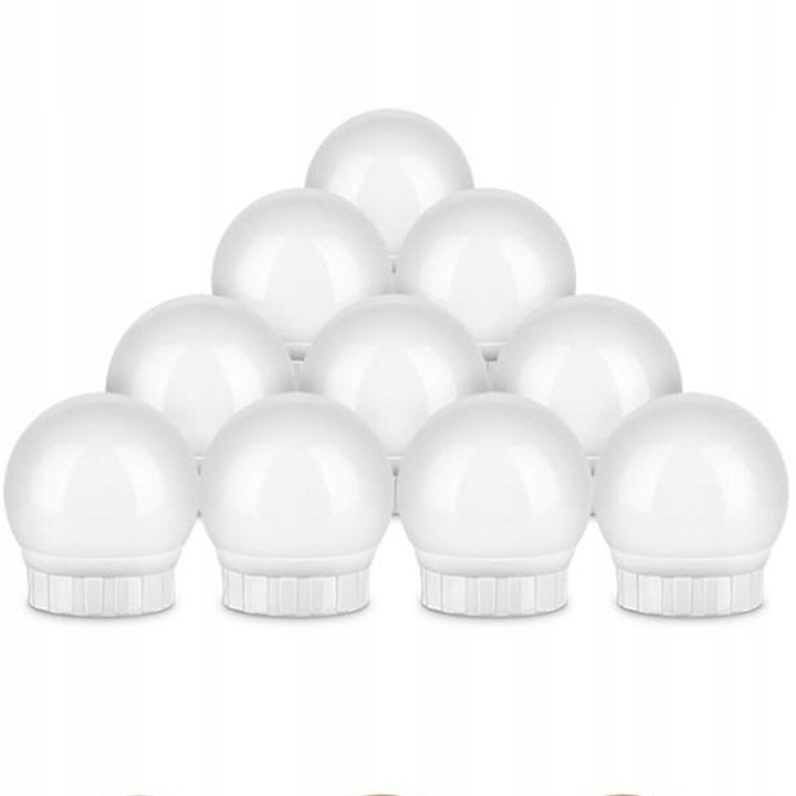 ŚWIATEŁKA LAMPKI LED NA LUSTRO TOALETKI MAKIJAŻ 10 POZIOMÓW JASNOŚCI 2