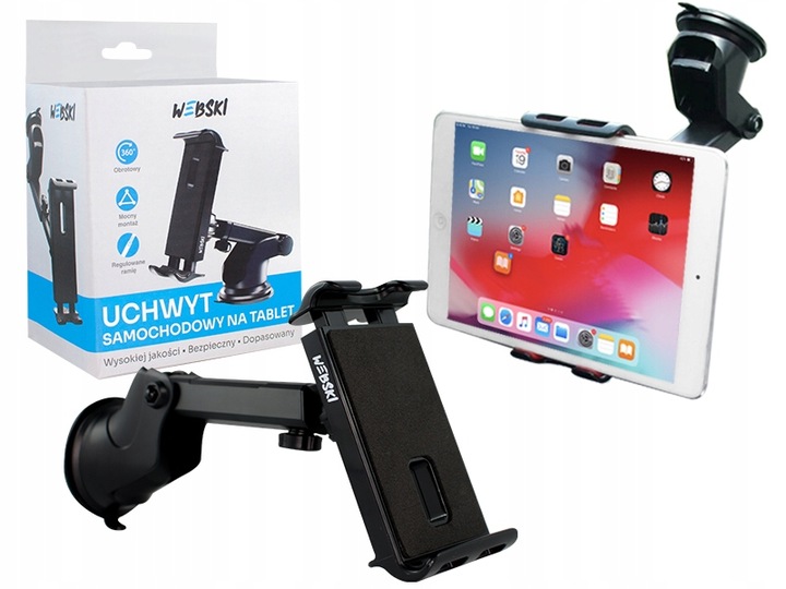 HOLDER TRZYMAK NA TELEFON TABLET DO SZYBY KOKPITU