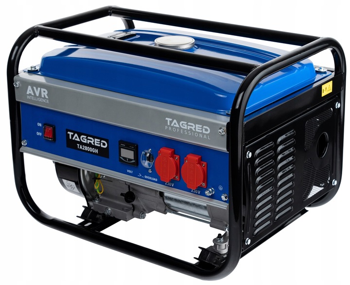 AGREGAT PRĄDOTWÓRCZY PRĄDU TAGRED 2800W AVR LCD