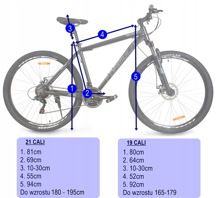 ROWER GÓRSKI MTB 29 CALI SHIMANO 21 BIEGÓW HAMULCE TARCZOWE RAMA 19"