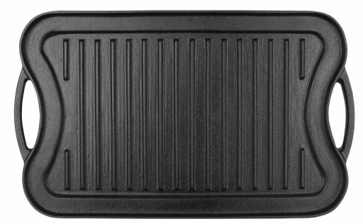 Płyta ŻELIWNA Grillowa na OGNISKO Grilla Patelnia Grill Dwustronna