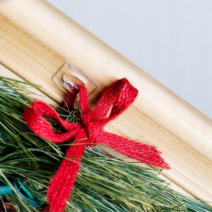 Haczyki Samoprzylepne COMMAND Przezroczyste bez wiercenia zestaw 18