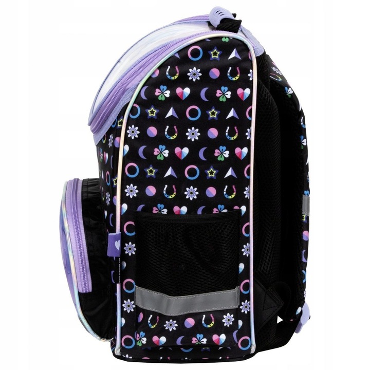 TORNISTER SZKOLNY ZESTAW JEDNOROŻEC DLA DZIEWCZYNKI DO 1 KLASY UNICORN 6cz.