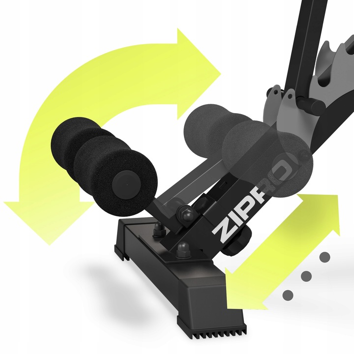 Ławka Treningowa do ćwiczeń Ławeczka prosta regulowana Składana Zipro