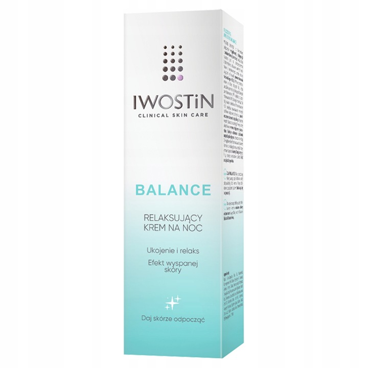 Iwostin Balance Nocna Regeneracj Krem wielozadaniowy do twarzy na noc 50 ml