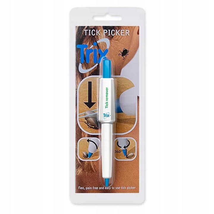 Lasso TRIX usuwanie kleszczy dla ludzi i zwierząt przyrząd do usuwania
