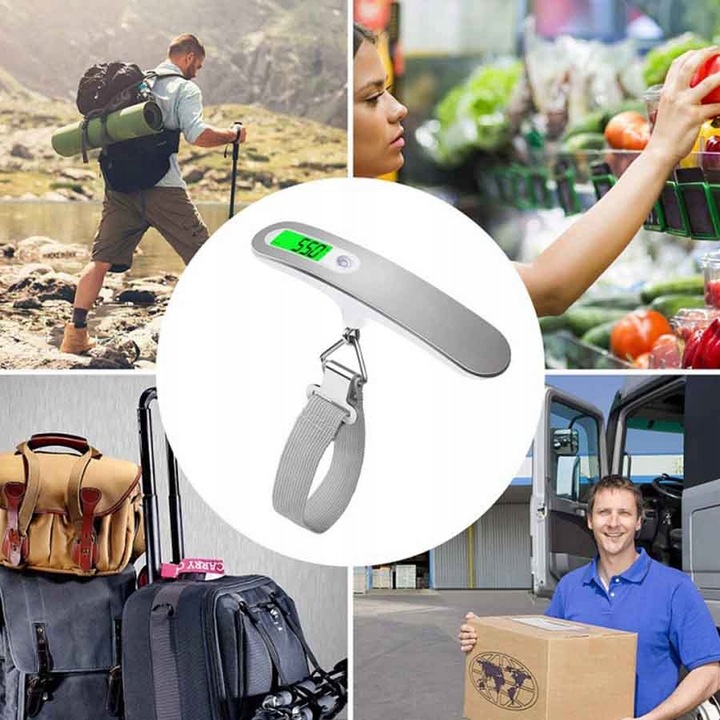 WAGA BAGAŻOWA LOTNICZA TURYSTYCZNA WĘDKARSKA 50KG