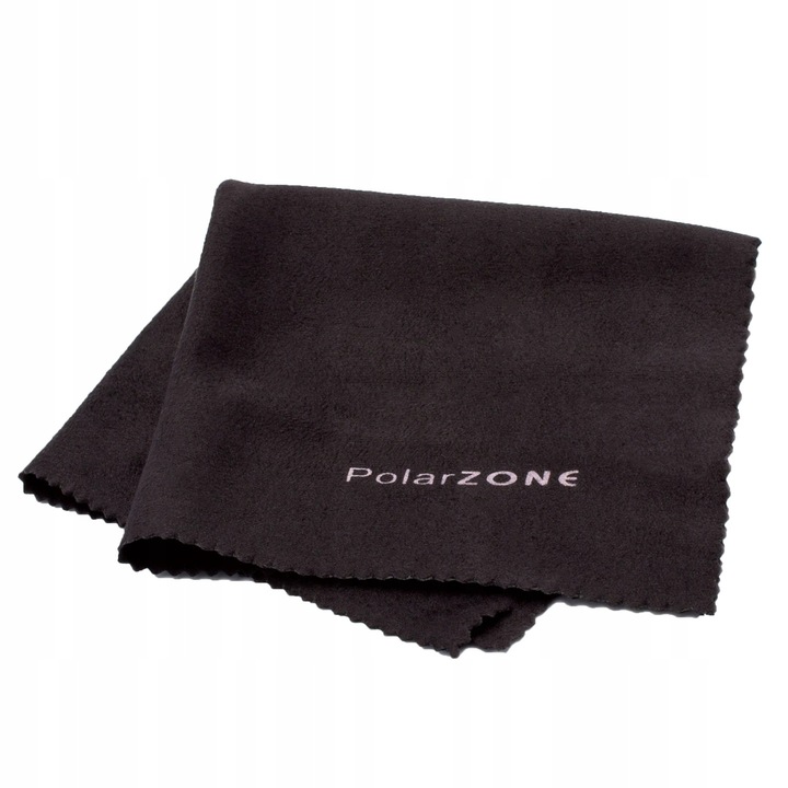 ŚCIERECZKI DO CZYSZCZENIA OKULARÓW Z MIKROFIBRY PolarZONE CZARNY 10