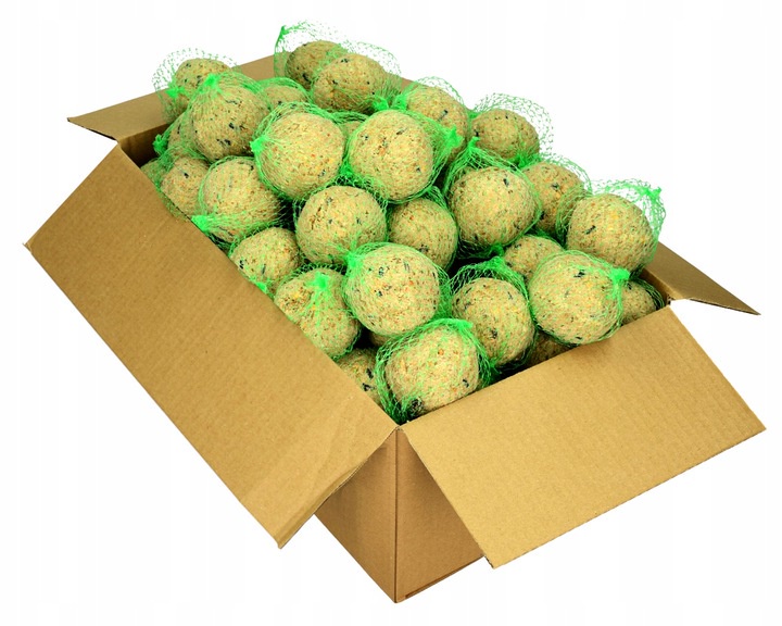 Kule tłuszczowe dla Dzikich Ptaków 100szt PL90-100