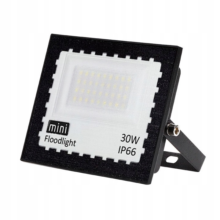 HALOGEN LED 30W NAŚWIETLACZ SLIM ZEWNĘTRZNY ROBOCZY OSZCZĘDNY DO MAGAZYNU
