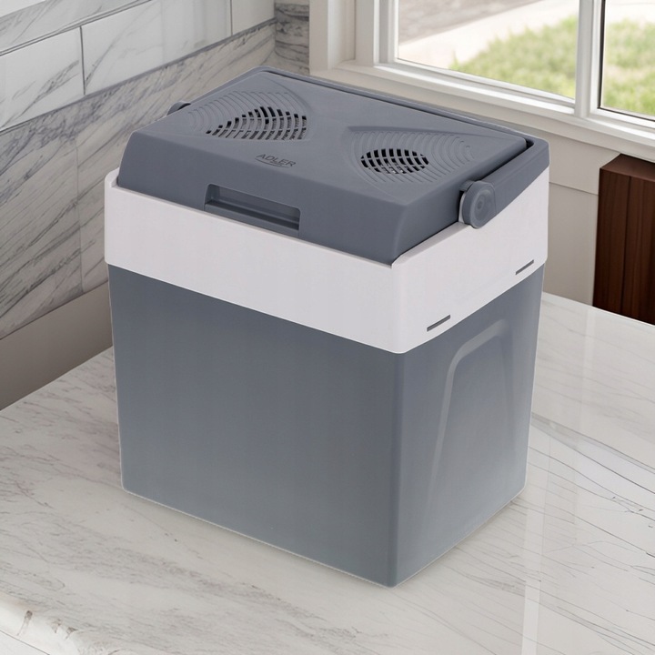 Lodówka Turystyczna 28L Elektryczna Samochodowa 12V 230V Przenośna Duża